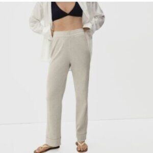 Everlane Ribbed Flare Pants
